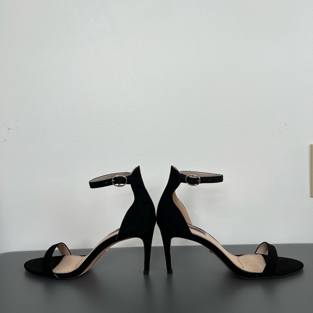 Topshop Black Heeled Sandals